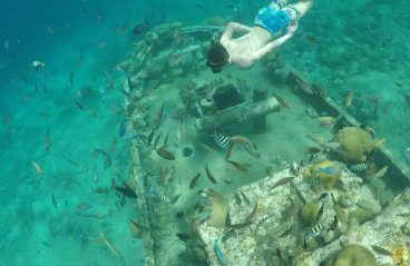 Catamaran BlueFinn Curacao Snorkeling Shipwreck 2