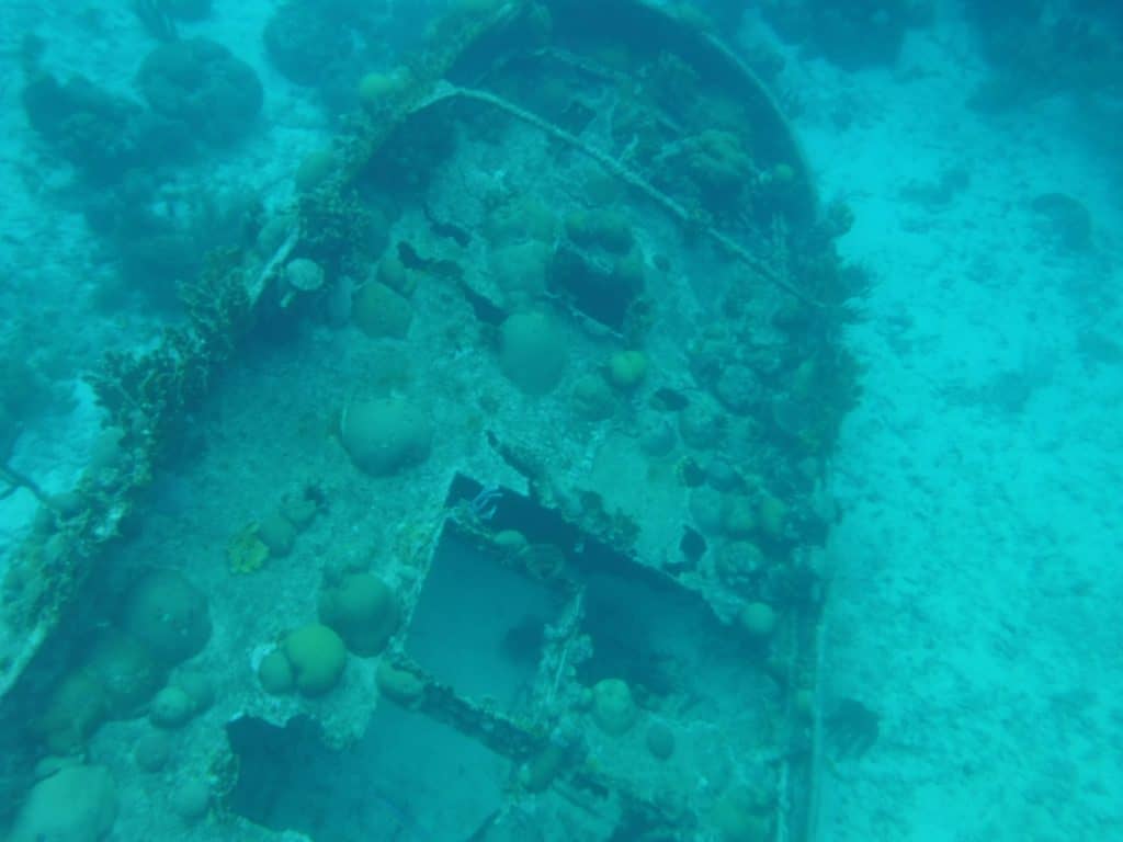 Curacao Snorkeling Shipwreck 1