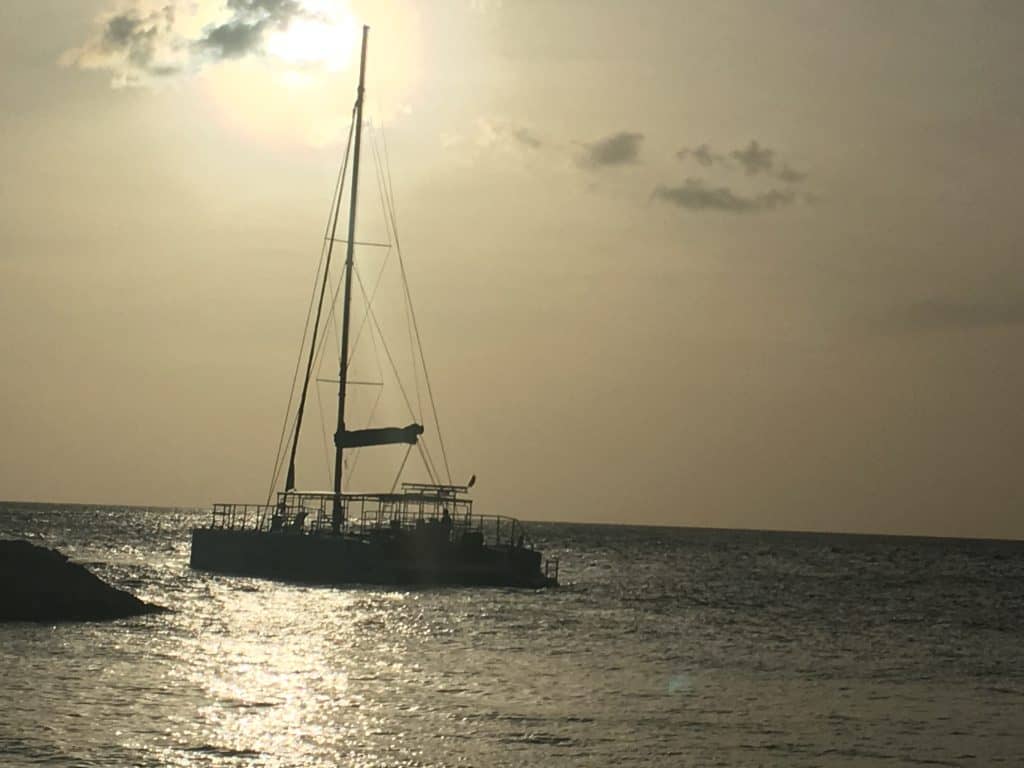 Sunset Sailing Curacao 2