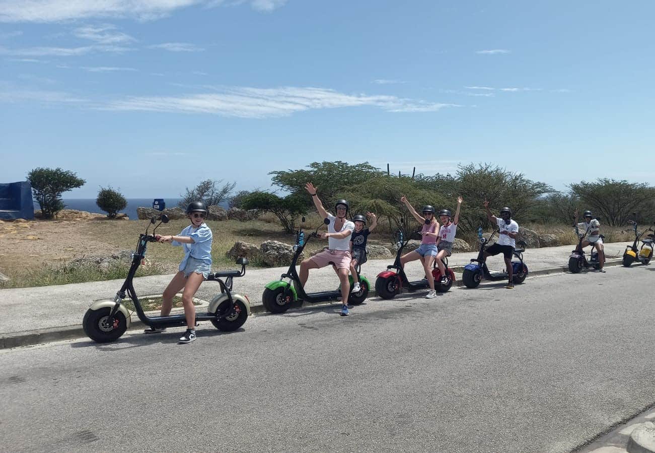 Eco Cruise Curacao - Electric Scooter Tour – Jan Thiel 5